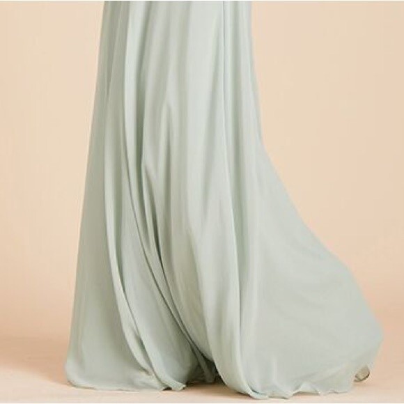 NWT Birdy Grey Kae Dress Sage Green Size Small Maxi Full Length Bridesmaid NEW - Picture 11 of 15